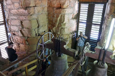 Auf dem Kirchturm von St. Crescentius (Foto: Karl-Franz Thiede)